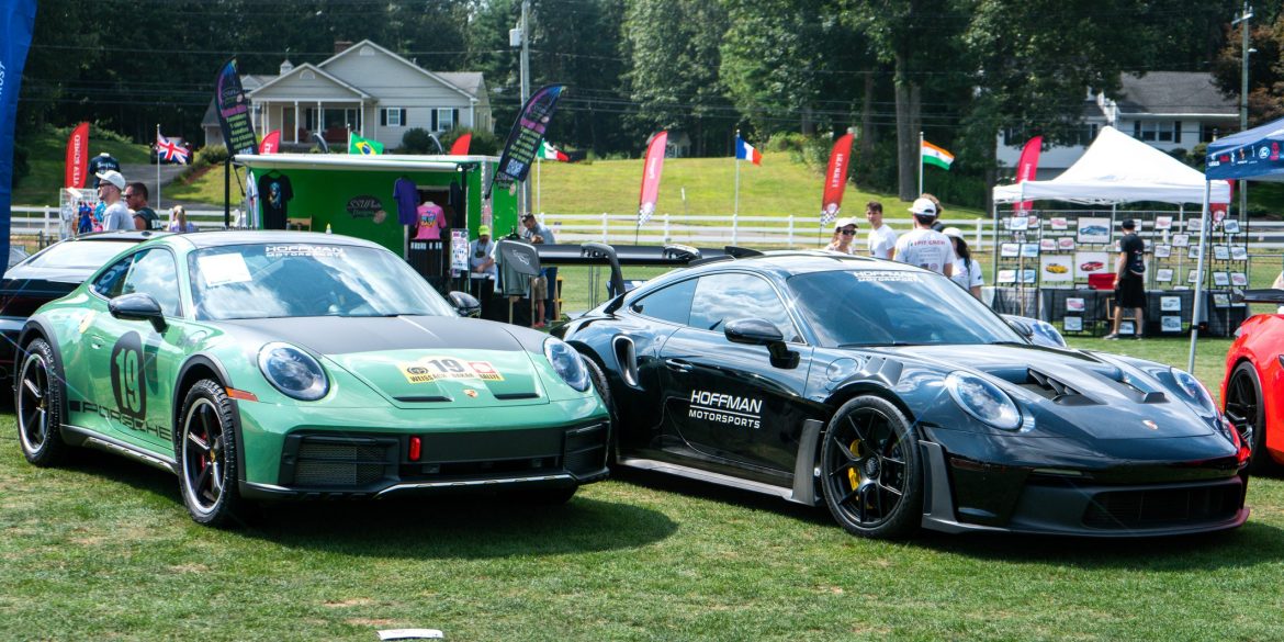 Porsches at Dream Ride 2024