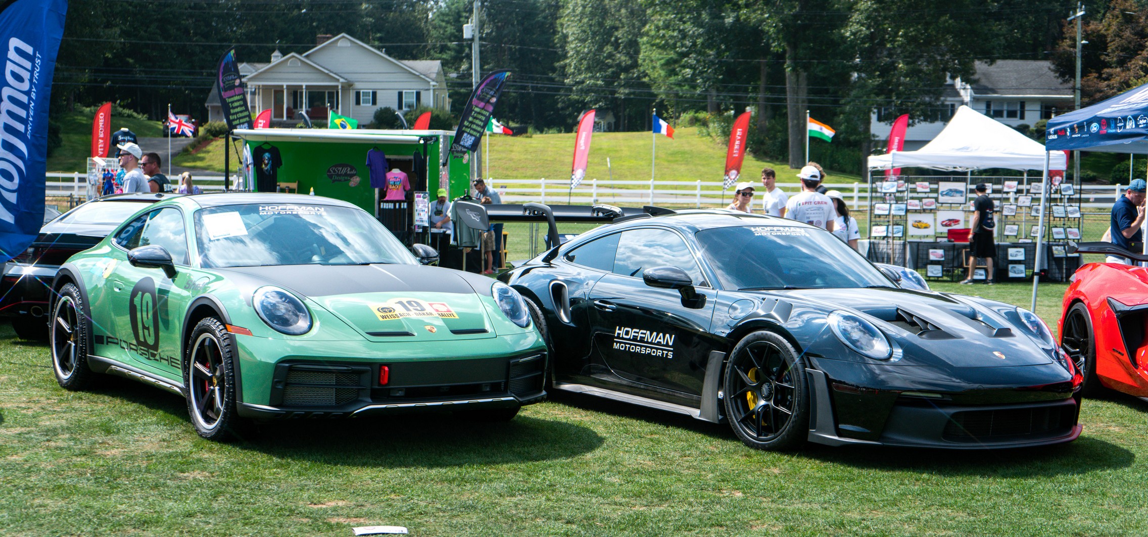 Porsches at Dream Ride 2024