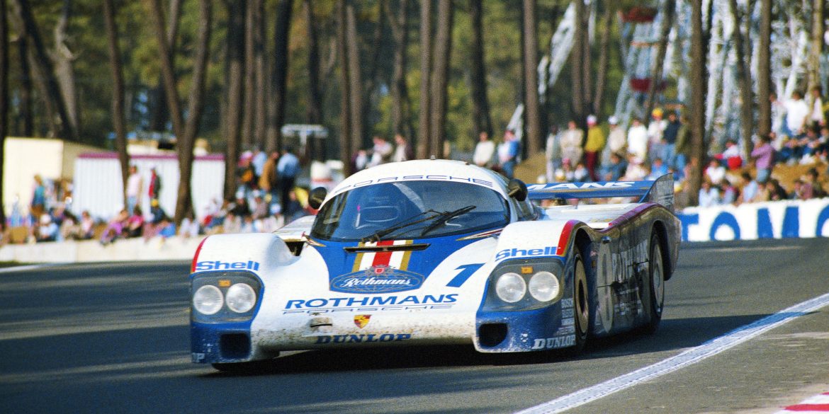 Le Mans 24 Hours, 19-20 June 1982: On the way to their 1982 Le Mans victory Jacky Ickx/Derek Bell bettered their previous year’s lap total by adding an extra five laps (both years were run in favourably dry and warm weather), posting a distance of 4,899.086 kilometres at an average speed of 204.129 km/h. Despite these improved figures, the Porsche team had to run a closely calculated race as the fuel restrictions were ever-present in the minds of the team’s management. © Corporate Archives Porsche AG