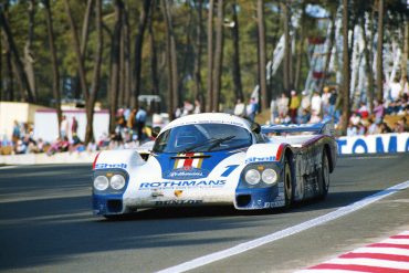 Le Mans 24 Hours, 19-20 June 1982: On the way to their 1982 Le Mans victory Jacky Ickx/Derek Bell bettered their previous year’s lap total by adding an extra five laps (both years were run in favourably dry and warm weather), posting a distance of 4,899.086 kilometres at an average speed of 204.129 km/h. Despite these improved figures, the Porsche team had to run a closely calculated race as the fuel restrictions were ever-present in the minds of the team’s management. © Corporate Archives Porsche AG